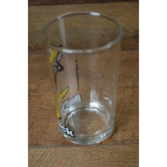 Vintage 1976 Daffy Duck Warner Bros 4.25" Jelly Glass w/ Yosemite Sam Stamp - Picture 5 of 6